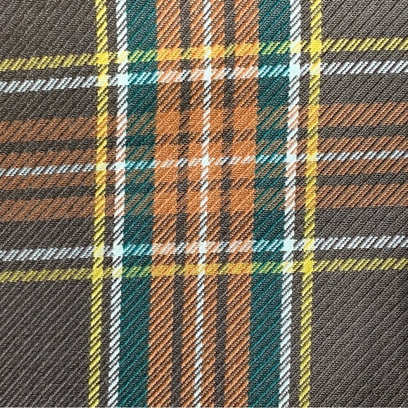 60s Farah Plaid Hiphugger Pants - Picture 3 of 6